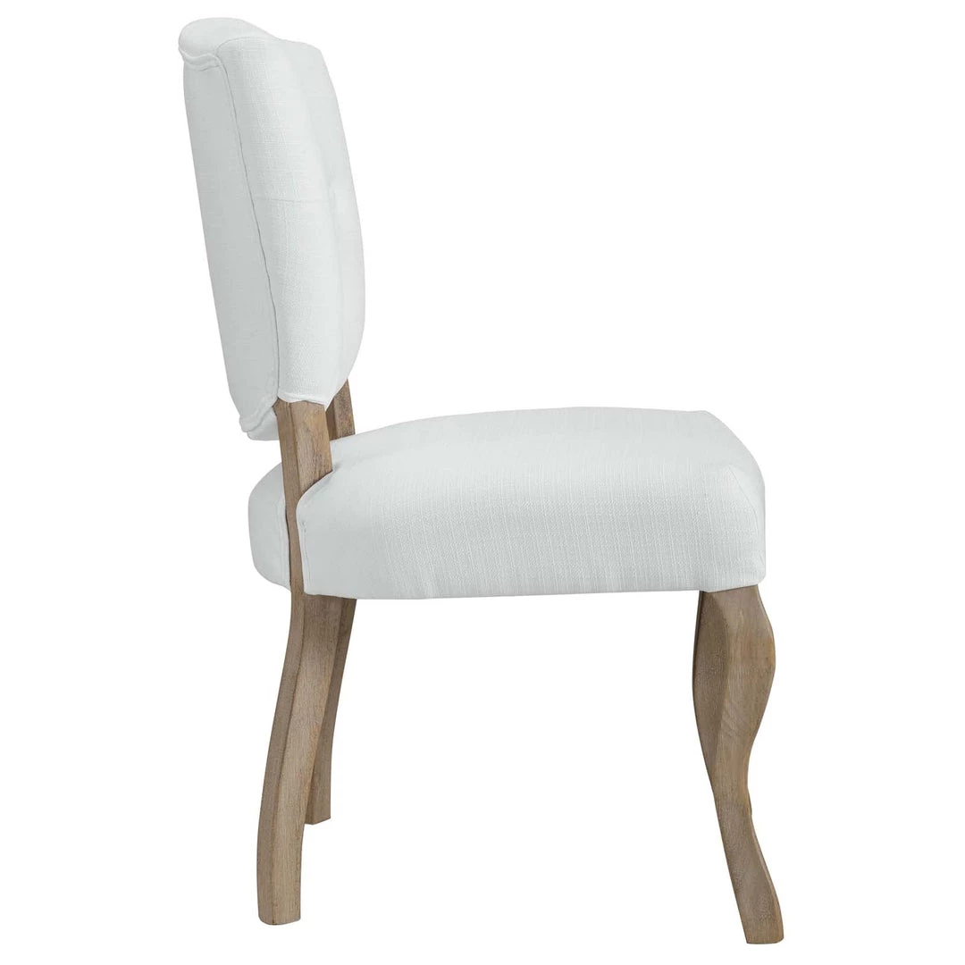 Modway Bay Vintage French Linen Dining Chair