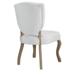 Modway Bay Vintage French Linen Dining Chair