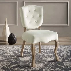 ModWay Dining Room Bay Vintage French Performance Velvet Dining Chair