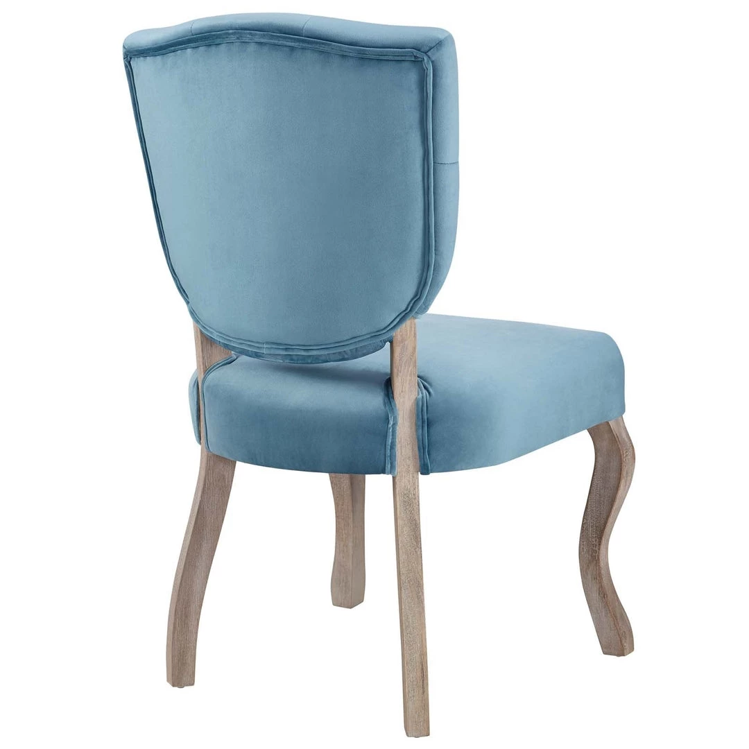 ModWay Dining Room Bay Vintage French Performance Velvet Dining Chair