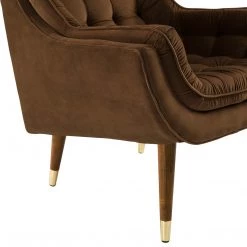 Modway Suggest Button Tufted Performance Velvet Lounge Chair