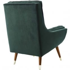 Modway Suggest Button Tufted Performance Velvet Lounge Chair