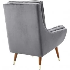 Modway Suggest Button Tufted Performance Velvet Lounge Chair