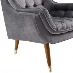 Modway Suggest Button Tufted Performance Velvet Lounge Chair