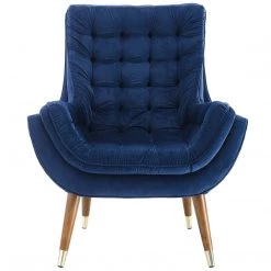 Modway Suggest Button Tufted Performance Velvet Lounge Chair