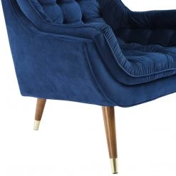 Modway Suggest Button Tufted Performance Velvet Lounge Chair