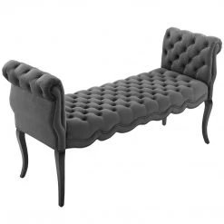 Modway Adelia Chesterfield Tufted Velvet Bench