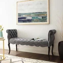 Modway Adelia Chesterfield Tufted Velvet Bench