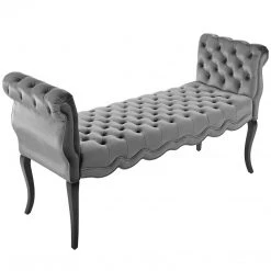 Modway Adelia Chesterfield Tufted Velvet Bench