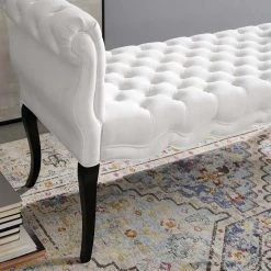 Modway Adelia Chesterfield Tufted Velvet Bench