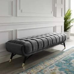 Modway Adept Velvet Bench