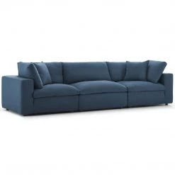 Modway Cloud Down Filled 3 Piece Modular Sofa