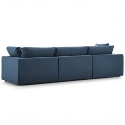 Modway Cloud Down Filled 3 Piece Modular Sofa