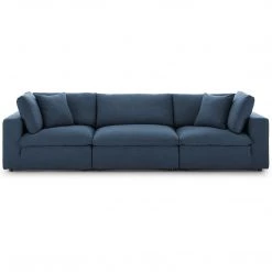 Modway Cloud Down Filled 3 Piece Modular Sofa