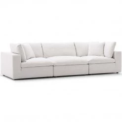 Modway Cloud Down Filled 3 Piece Modular Sofa
