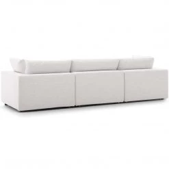 Modway Cloud Down Filled 3 Piece Modular Sofa