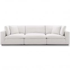 Modway Cloud Down Filled 3 Piece Modular Sofa