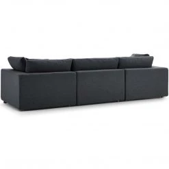 Modway Cloud Down Filled 3 Piece Modular Sofa