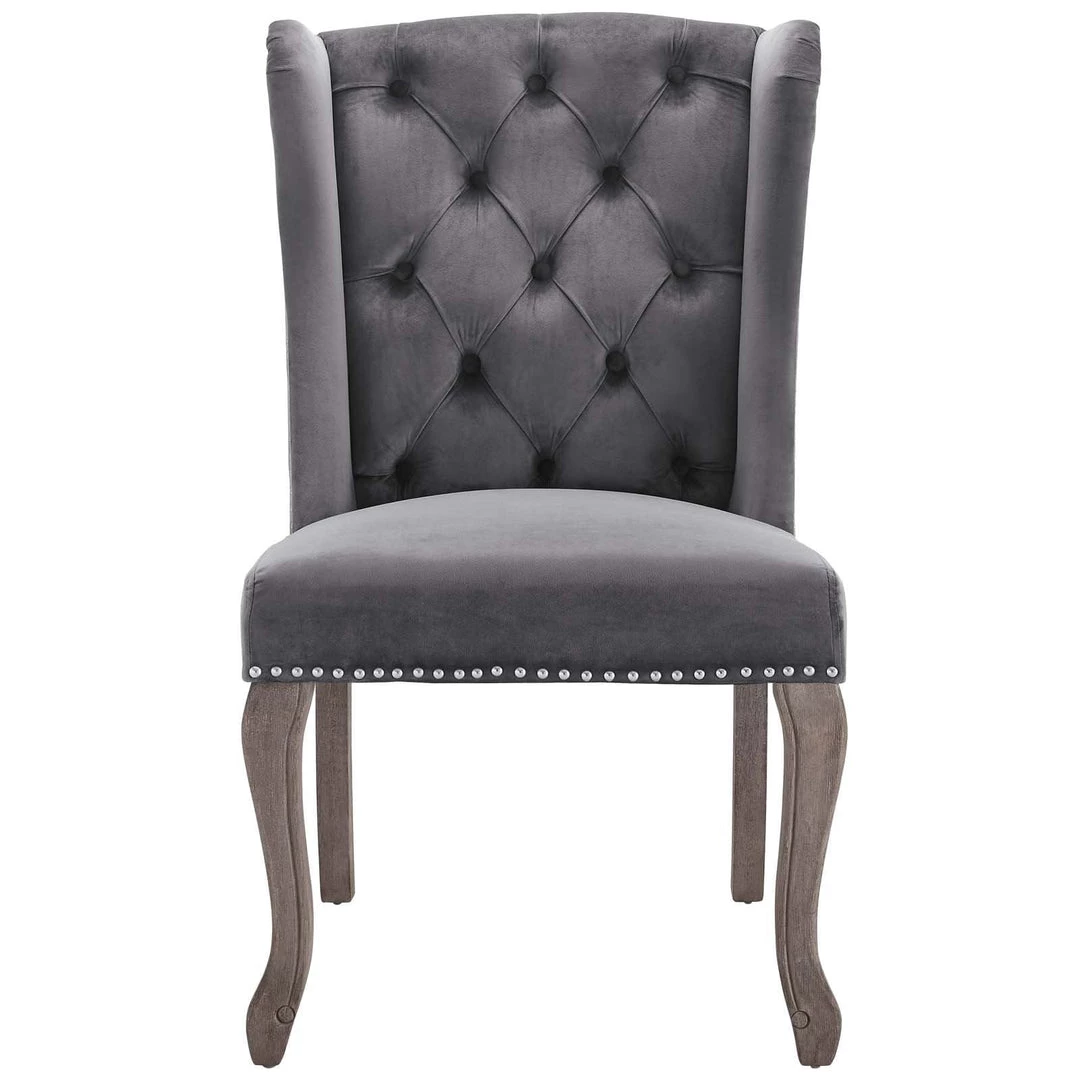 Modway Apprise French Vintage Velvet Dining Chair Dining Room