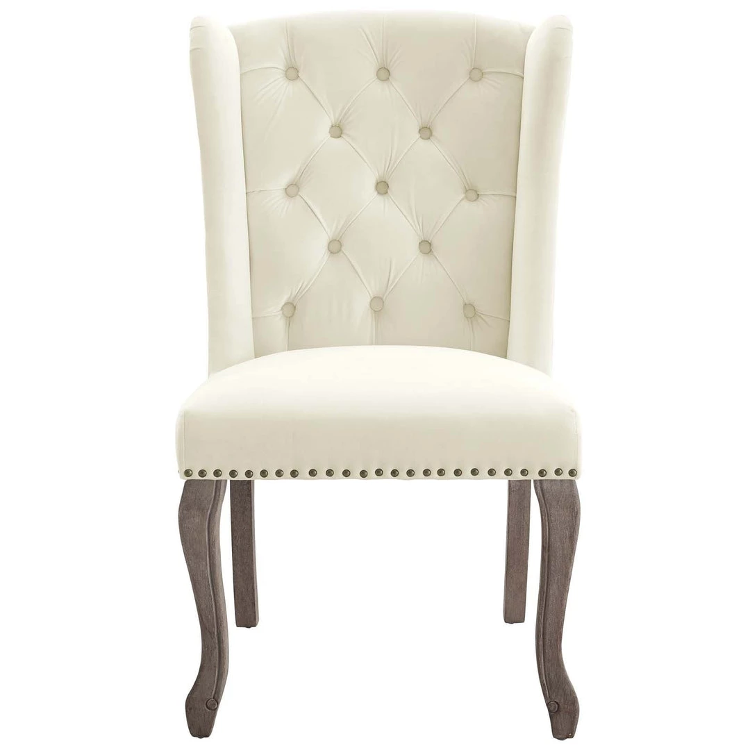 Modway Apprise French Vintage Velvet Dining Chair Dining Room