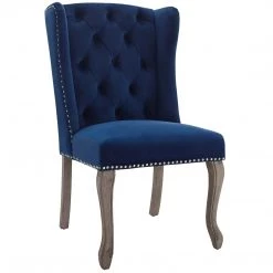 Modway Apprise French Vintage Velvet Dining Chair Dining Room