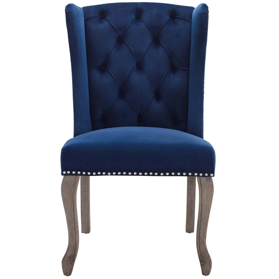 Modway Apprise French Vintage Velvet Dining Chair Dining Room