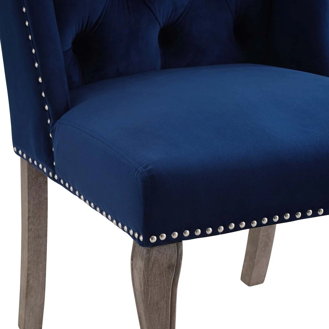 Modway Apprise French Vintage Velvet Dining Chair Dining Room