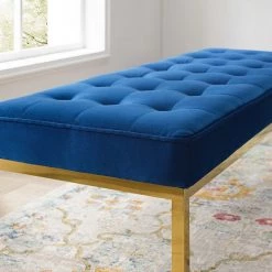 Modway Loft Velvet Bench