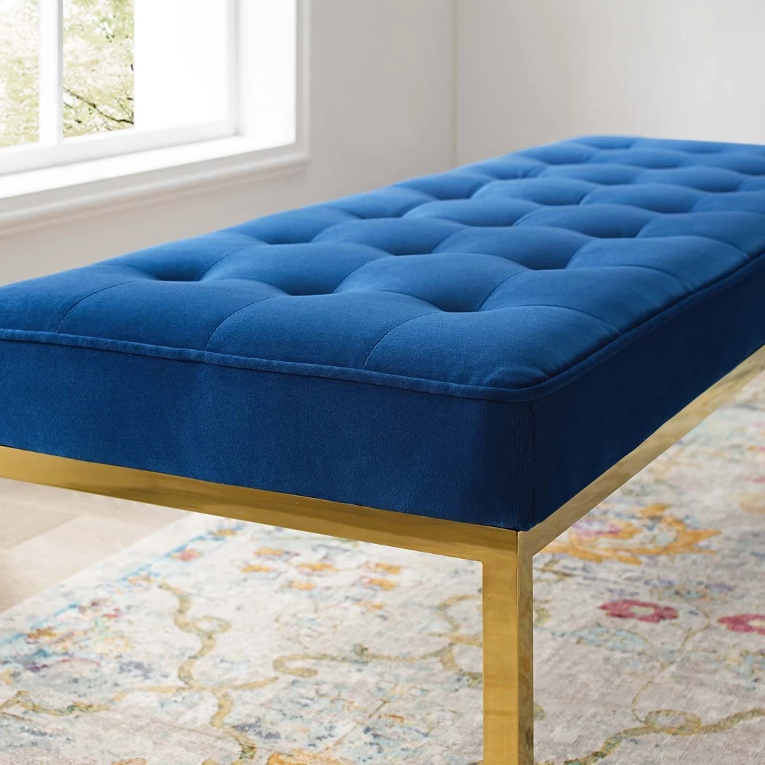 Modway Loft Velvet Bench