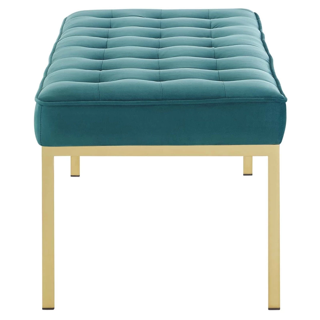 Modway Loft Velvet Bench