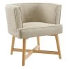 Modway Anders Upholstered Fabric Accent Chair Living Room