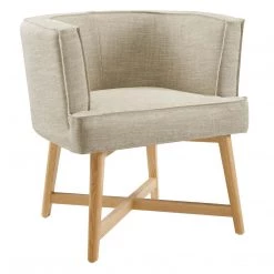 Modway Anders Upholstered Fabric Accent Chair Living Room