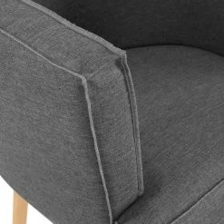 Modway Anders Upholstered Fabric Accent Chair Living Room