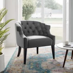 Modway Precept Accent Performance Velvet Armchair
