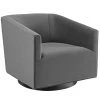 Modway Twist Accent Lounge Performance Velvet Swivel Chair Living Room