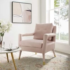 Modway Premise Velvet Armchair Living Room