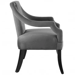 Modway Harken Performance Velvet Accent Chair Living Room