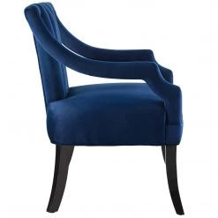 Modway Harken Performance Velvet Accent Chair Living Room