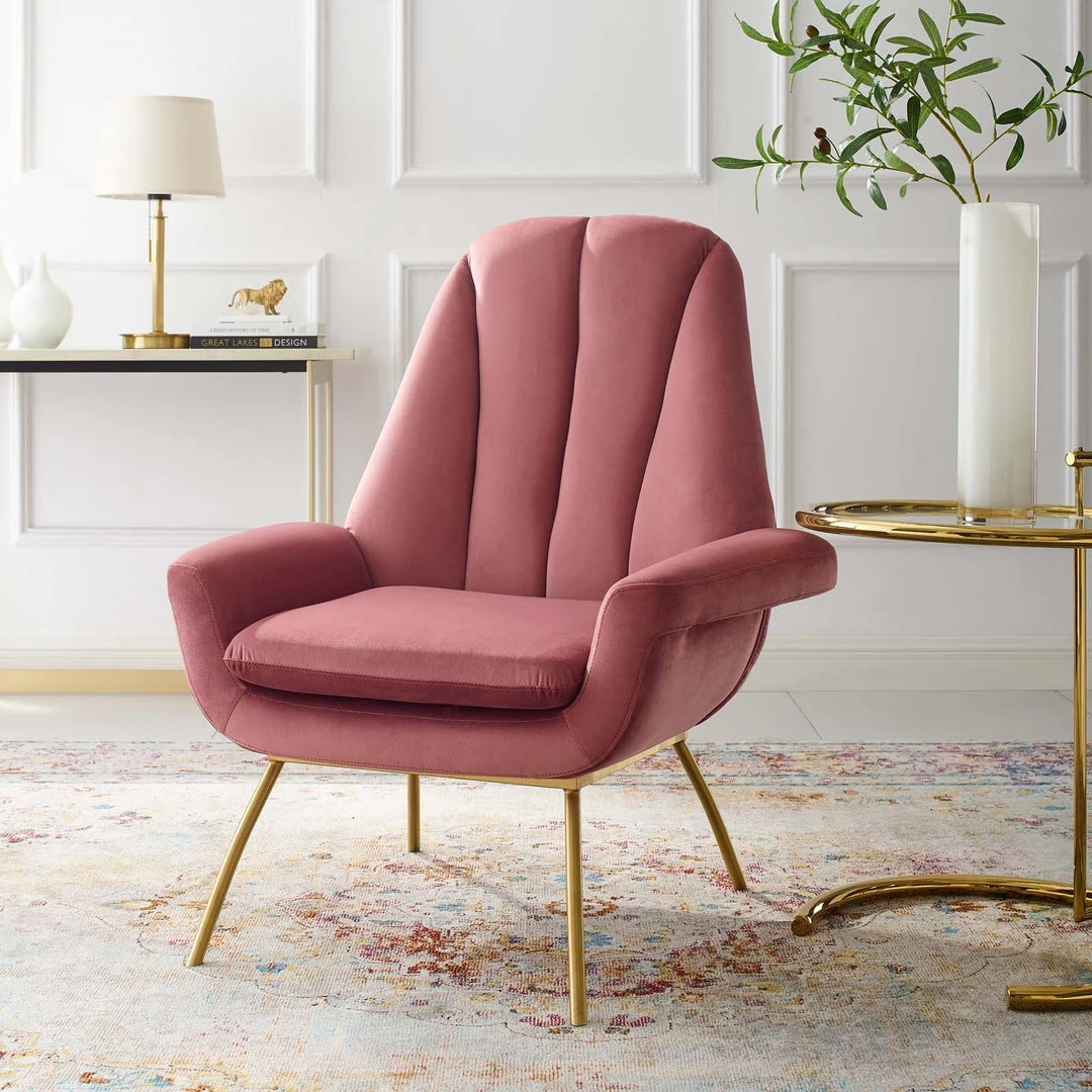 Modway Summit Accent Performance Velvet Armchair