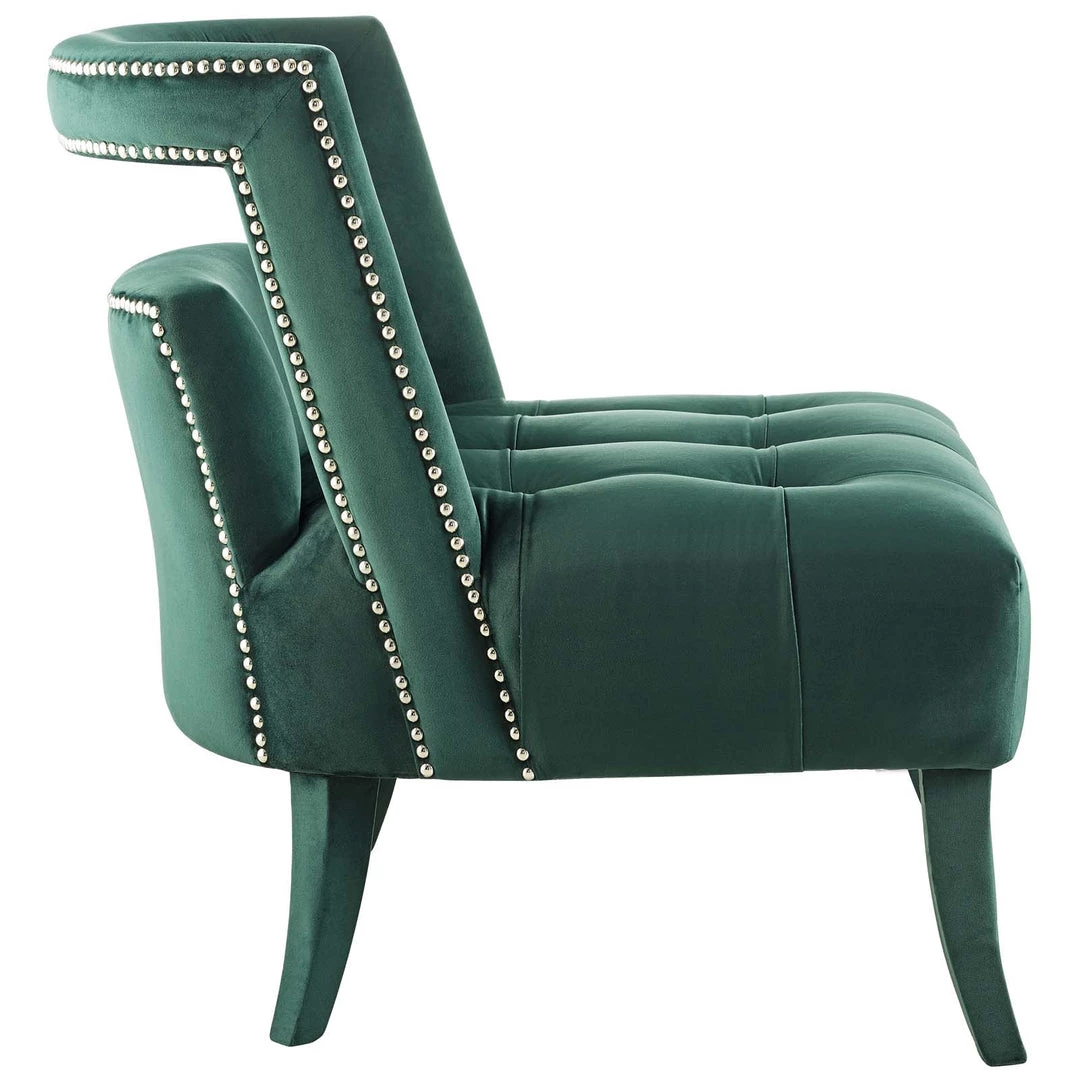 Modway Living Room Honor Accent Lounge Performance Velvet Armchair