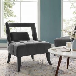Modway Living Room Honor Accent Lounge Performance Velvet Armchair