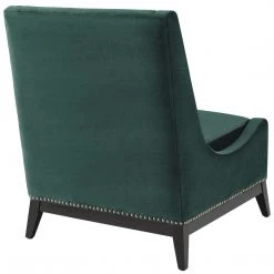 Modway Living Room Confident Accent Upholstered Performance Velvet Lounge Chair