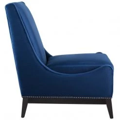 Modway Living Room Confident Accent Upholstered Performance Velvet Lounge Chair
