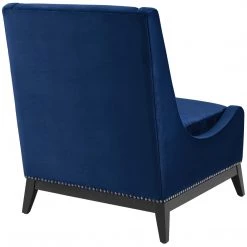 Modway Living Room Confident Accent Upholstered Performance Velvet Lounge Chair