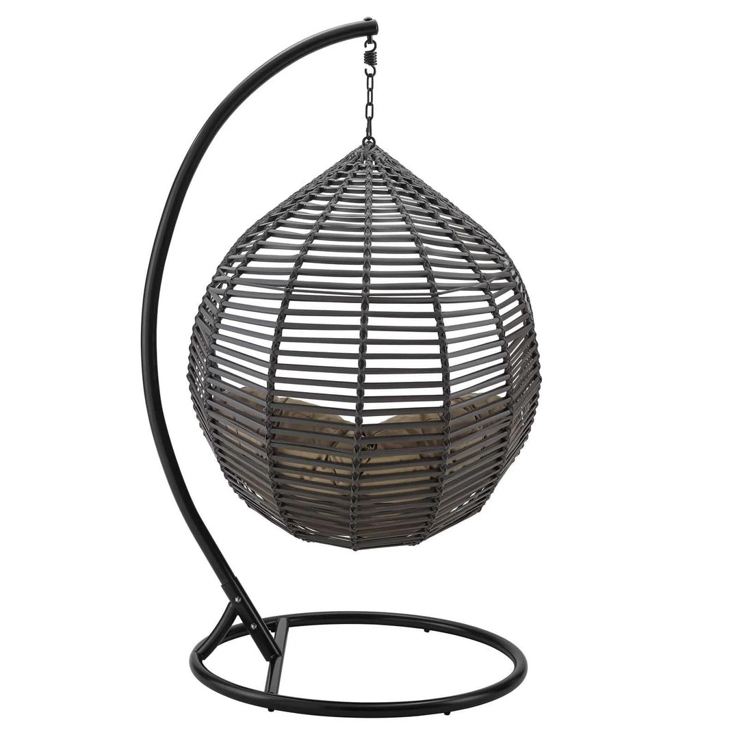Modway Garner Teardrop Outdoor Patio Swing Chair