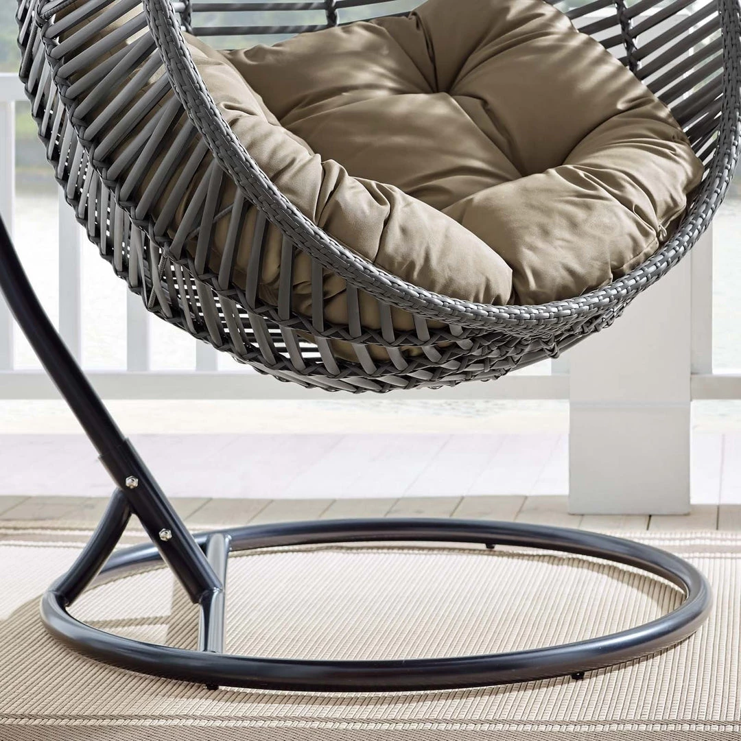 Modway Garner Teardrop Outdoor Patio Swing Chair