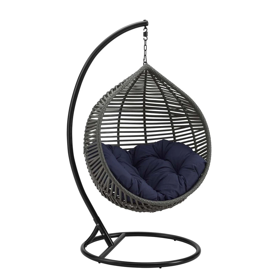 Modway Garner Teardrop Outdoor Patio Swing Chair