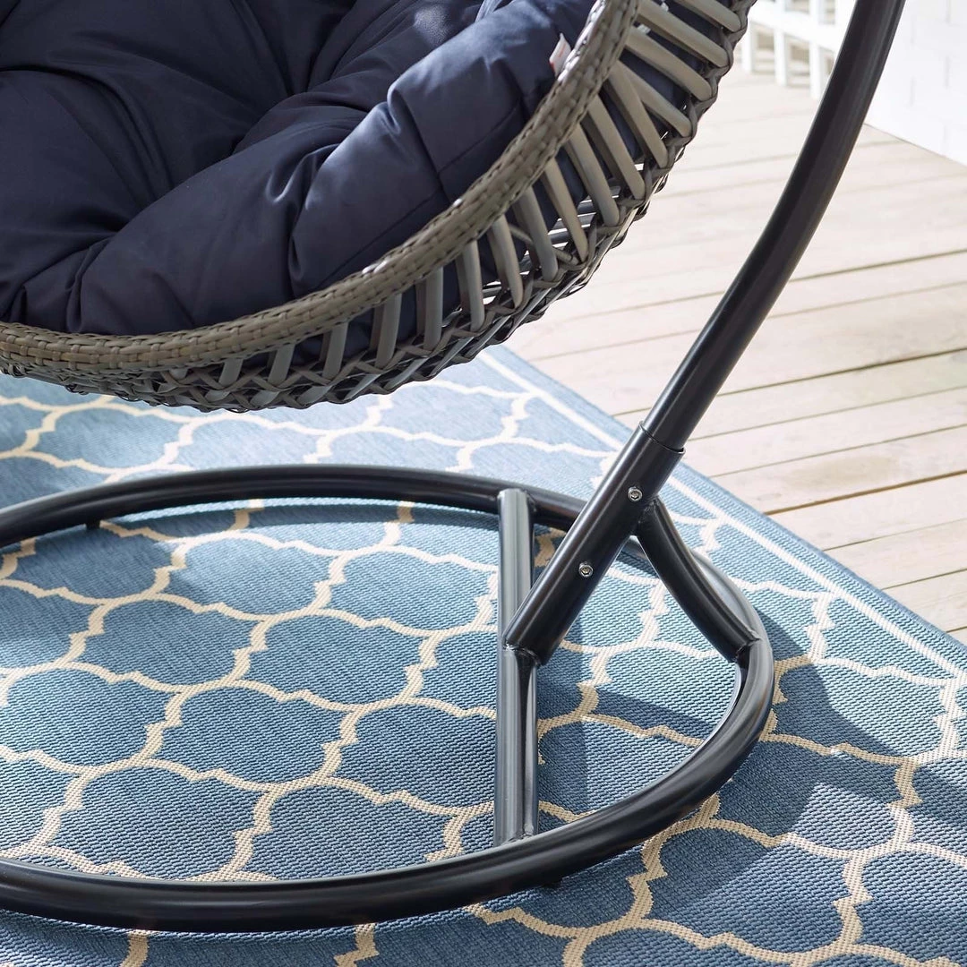 Modway Garner Teardrop Outdoor Patio Swing Chair