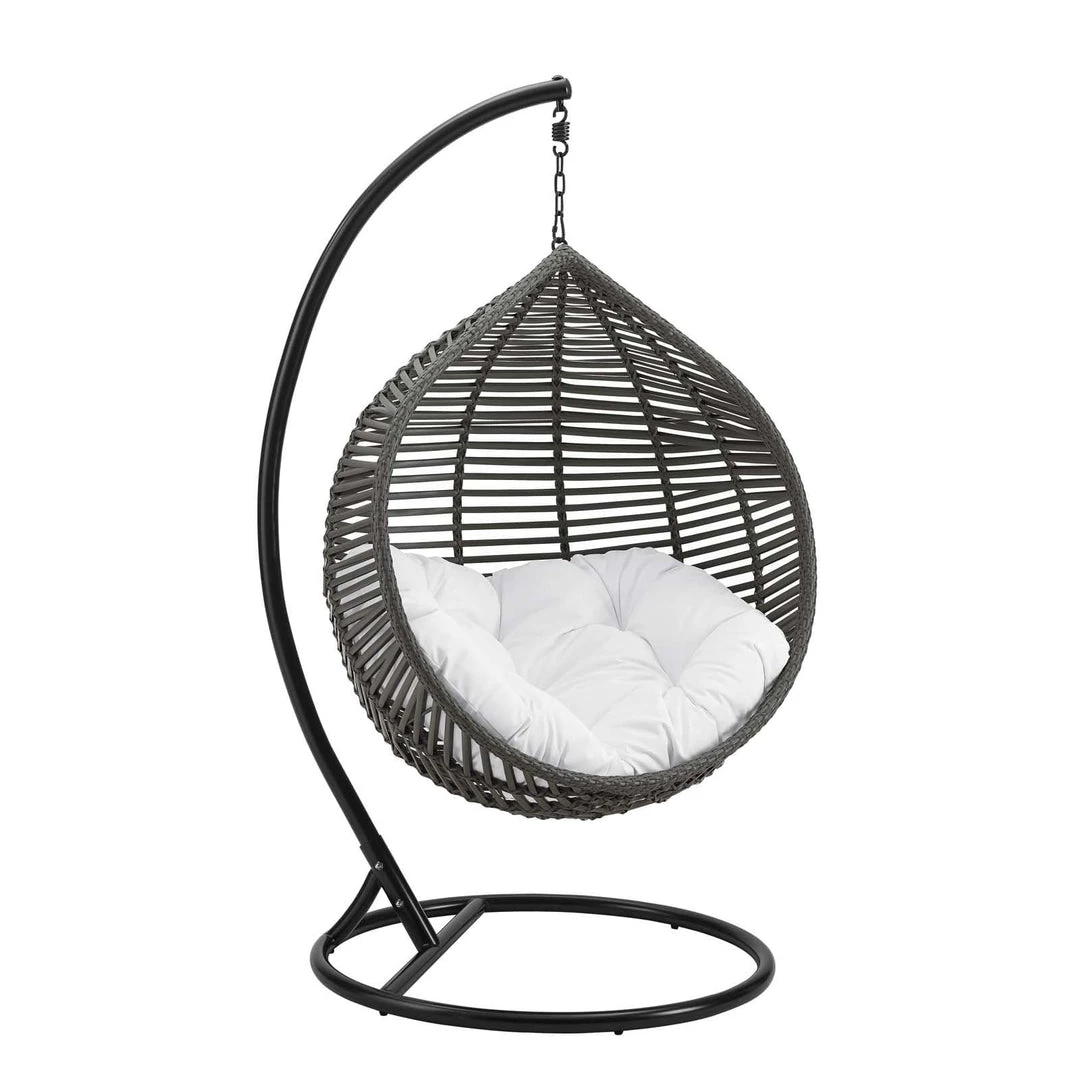 Modway Garner Teardrop Outdoor Patio Swing Chair