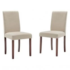 Modway Upholstered Fabric Dining Side Chair Set Of 2 Dining Room